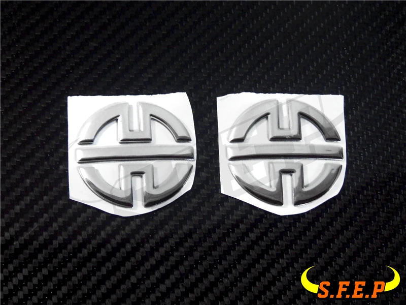 Наклейка с эмблемой мотоцикла 3D наклейка логотипом колеса танка для Kawasaki H2