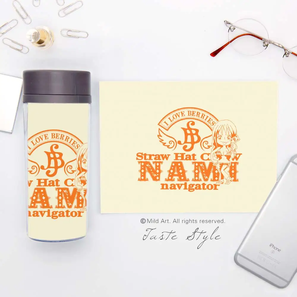 Пластиковые изолированные японские Поп аниме одна деталь Луффи дети бутылки для