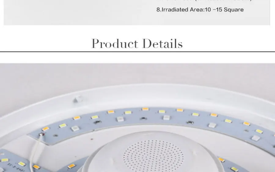 Lustres De Sala управление Rgb затемнения 36 Вт светодиодный потолочный светильник с Bluetooth и музыкой 90-260 в современная лампа для-20 квадратных метров