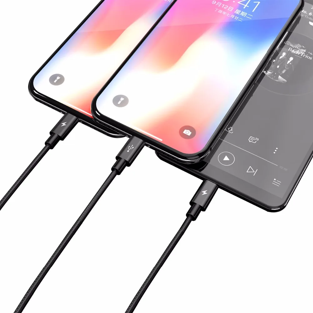 USB кабель ORICO UTS2 3 в 1 для быстрой зарядки и передачи данных Samsung Xiaomi Huawei с 2