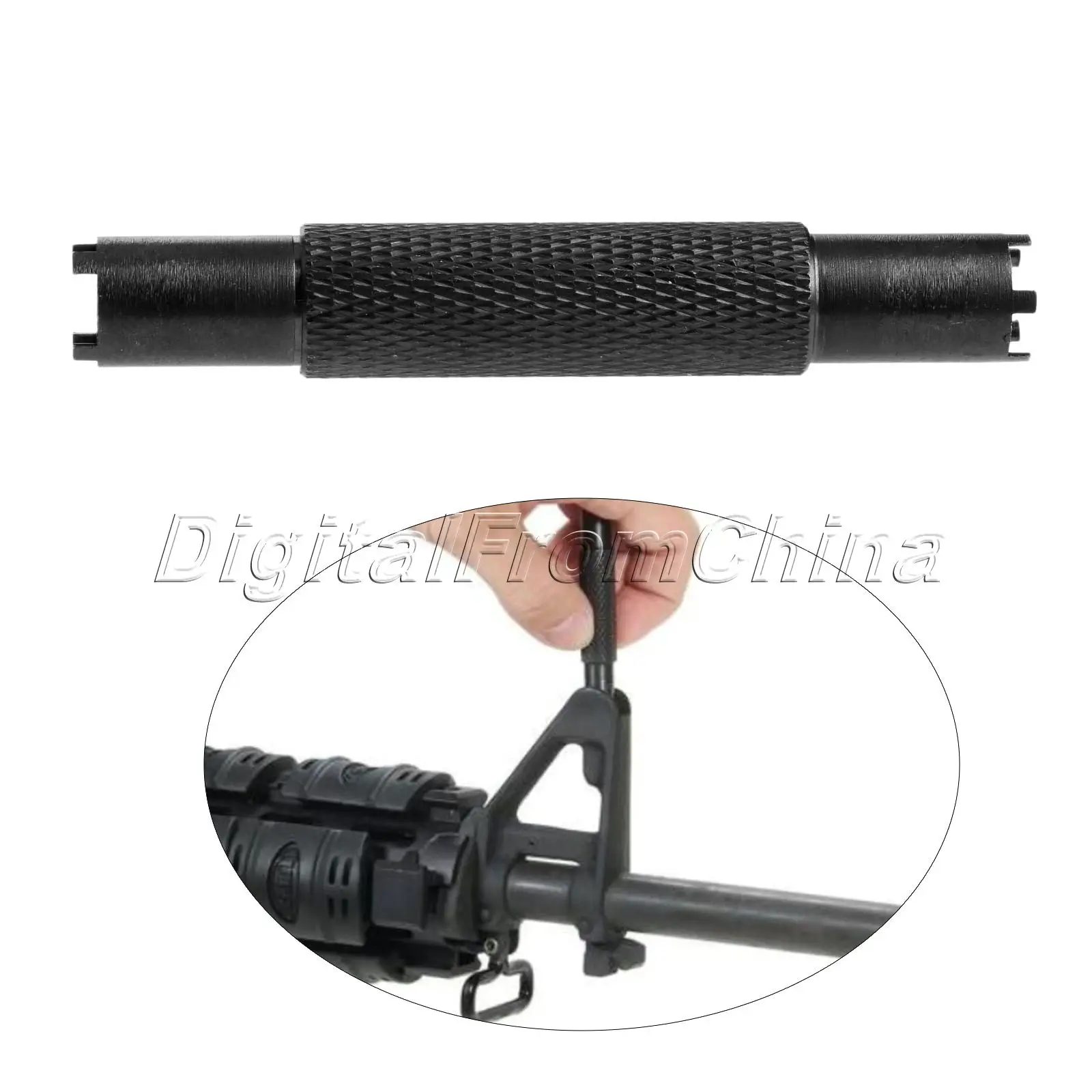 

Black Hunting Military Airsoft Tactical Rifle Front Sight Adjustment Tool For 4-Prong 5-Prong Sight Post A1/A2 Front Sight Tool