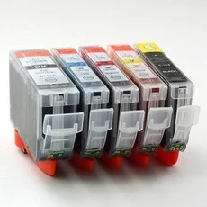 CISSPLAZA 5 шт. PGI5BK CLI 8BK картридж для печати совместимый Canon MP610/MP600R/MX850/MP600/MP610/MP800|cartridge