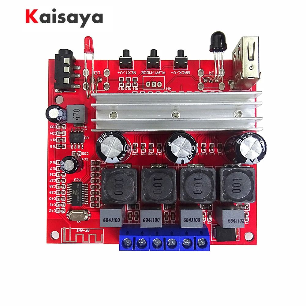 100 Вт x 2 стерео TDA3116D2 цифровой 5,0 bluetooth усилитель готовой платы ПОДДЕРЖКА TWS box функция AmpG10-002