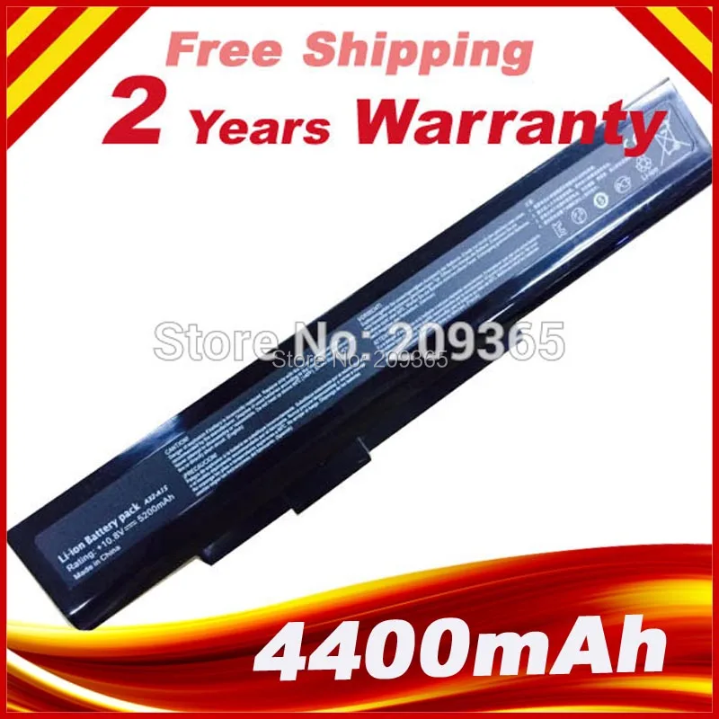 Новый аккумулятор для ноутбука A32 A15 40036064 MSI A6400 CX640(MS 16Y1) CR640 Gigabyte Q2532N DNS 142750 153734