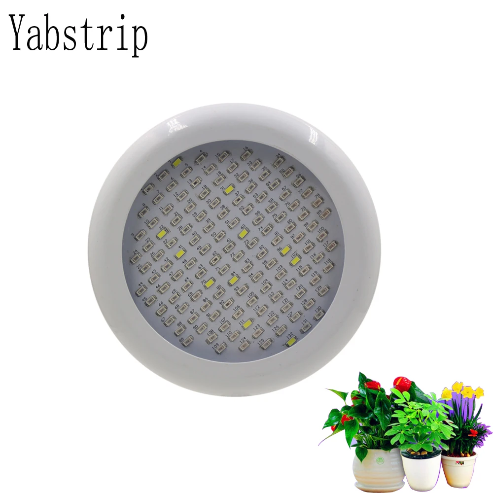 

Yabstrip 150W 132leds UFO Full Spectrum Led Grow Light AC85~265V LED Grow Lamp For Indoor Plant Growing and Flowering phyto lamp