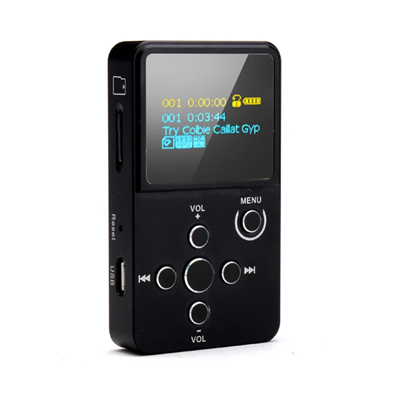 Xduoo X2 Металл HiFi музыкальный плеер mp4 Профессиональный без потерь аудио 0.96 &quotoled
