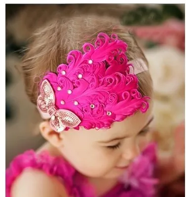 1 шт. детская Цветочная лента для волос | Аксессуары одежды