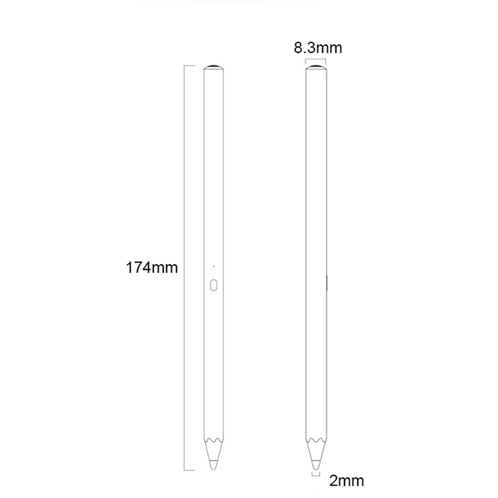 Стилус для Surface Pro 6/5/4/3/ноутбук книга емкостный планшет сенсорный стилус ручка для ASUS/hp/SONY/acer ноутбуков карандаш для рисования