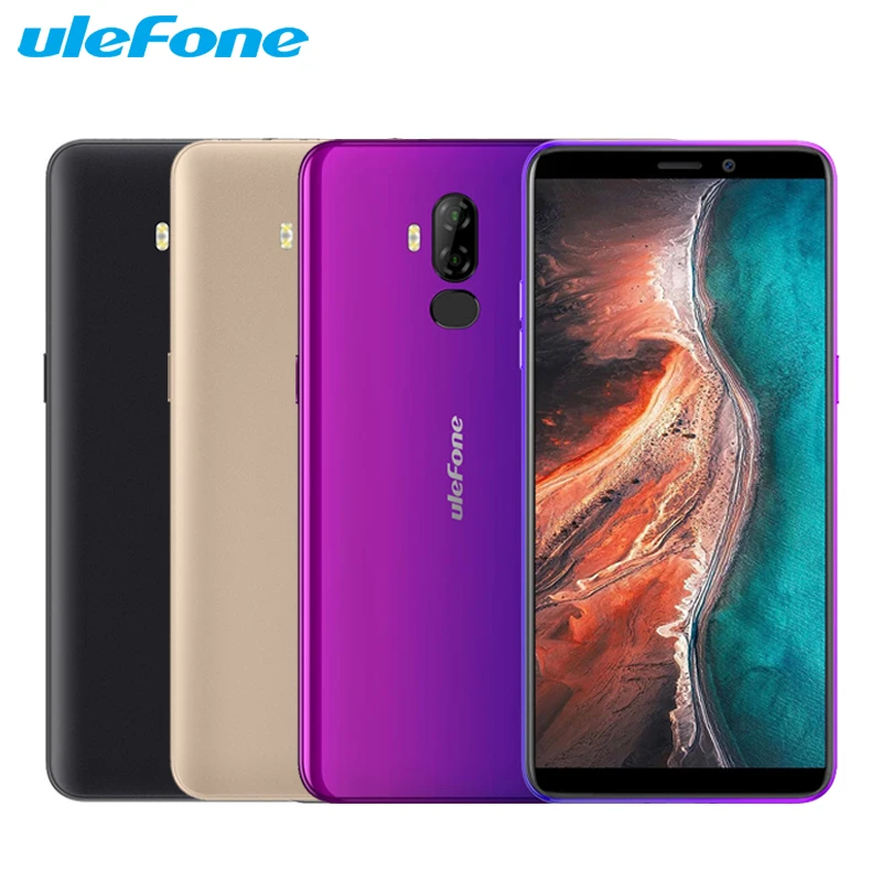 Ulefone P6000 Plus мобильный телефон 6 0 дюймов 18:9 HD + 3 ГБ 32 MT6739 четырехъядерный Android 9 6350 мАч