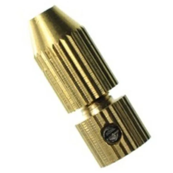 

2Pcs/Lot Small Drill Chuck Drill Twist Drill Chuck Copper Clip Miniature Self-Tightening Chuck Hand Drill Accessorie