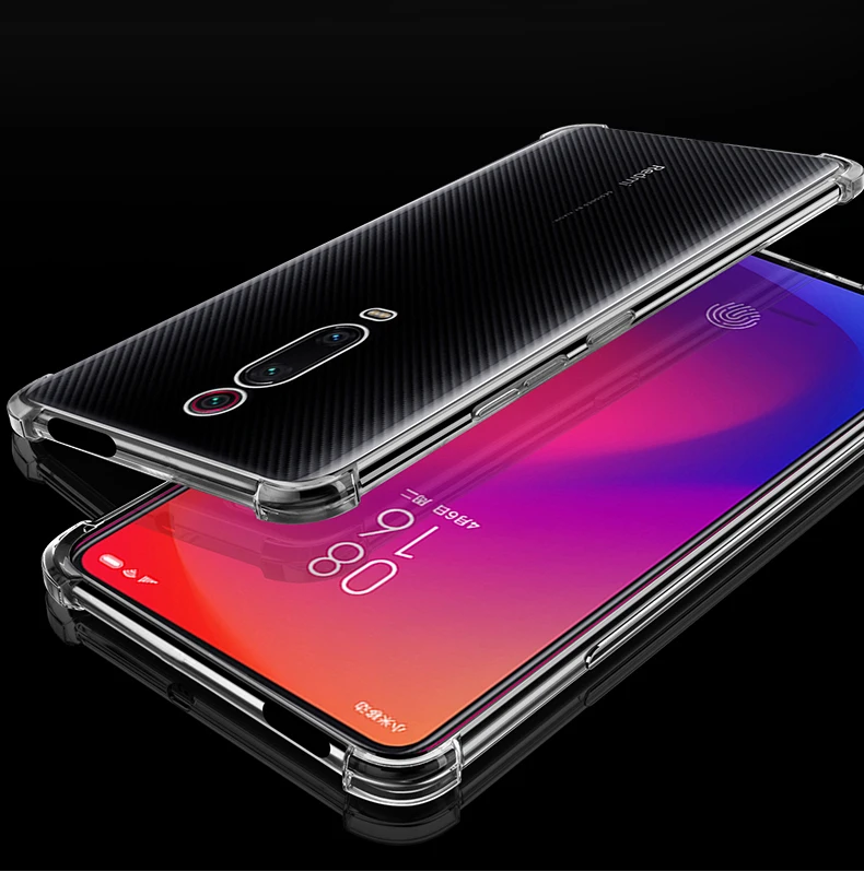 Противоударный чехол KEYSION для Xiaomi mi 9T 9T Pro A3 CC9e с защитой от ударов и ударов, прозрачный чехол для Red mi Note 7 8 7s K20 K20 pro