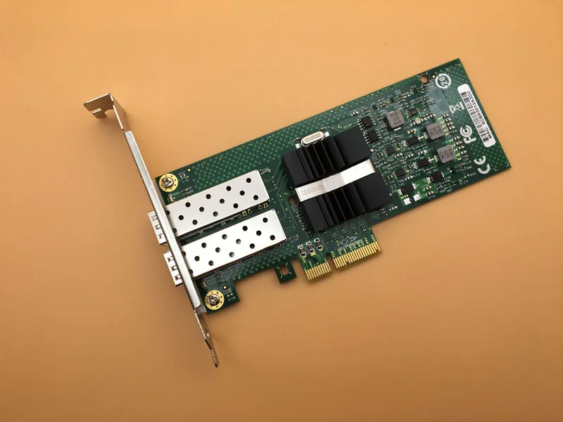 82576 чипсет с двойным портом SFP PCI E X4 адаптер волоконного сервера E1G42EF 1000 МБ