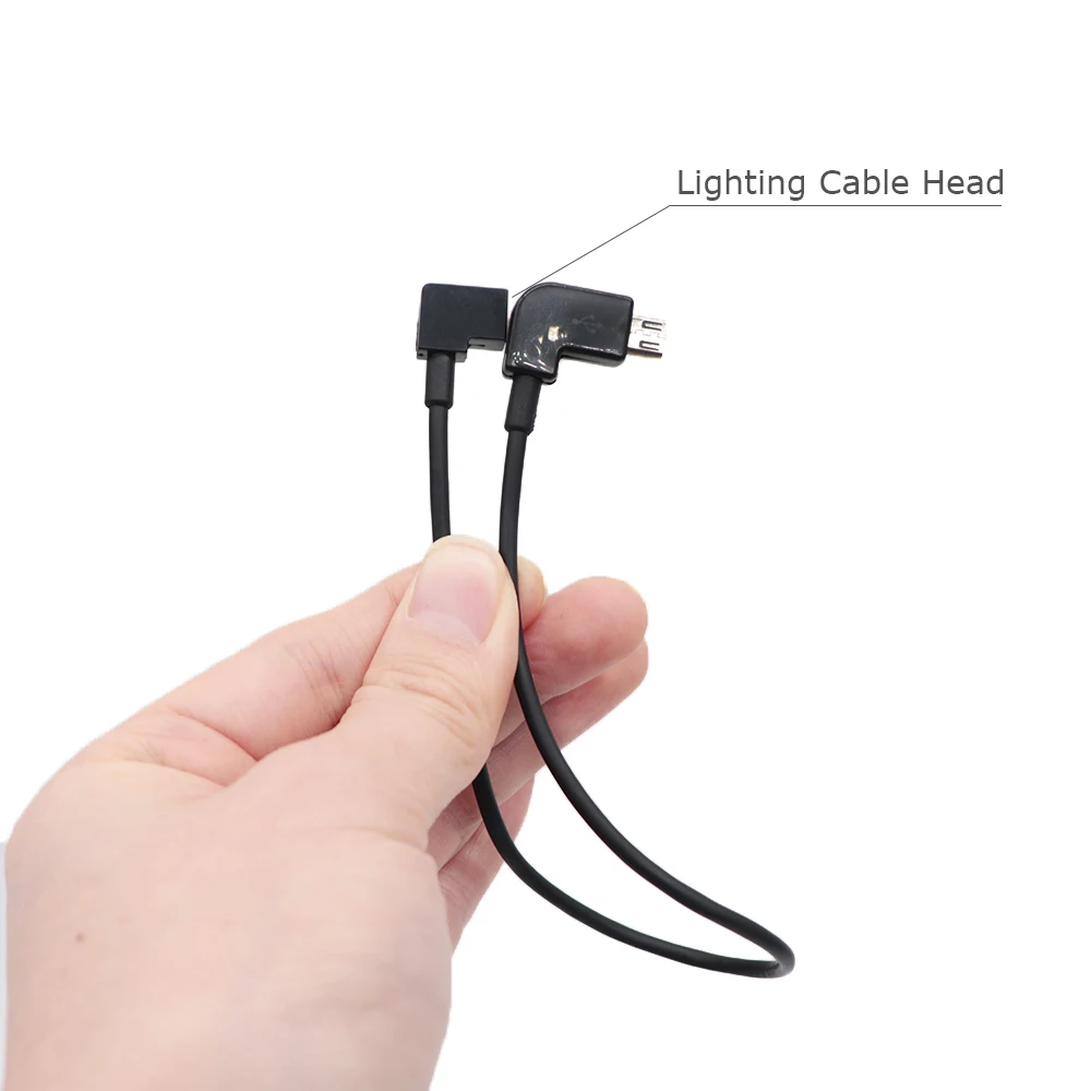 Адаптер кабеля для передачи данных DJI Mavic 2 Spark/MAVIC Air Control Micro USB Android/Lighting iPhone/Type