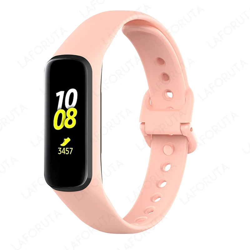 Laforuta силиконовый ремешок для Galaxy Fit-e ремешок резиновый спортивный браслет для samsung R375 петля женский мужской фитнес-браслет