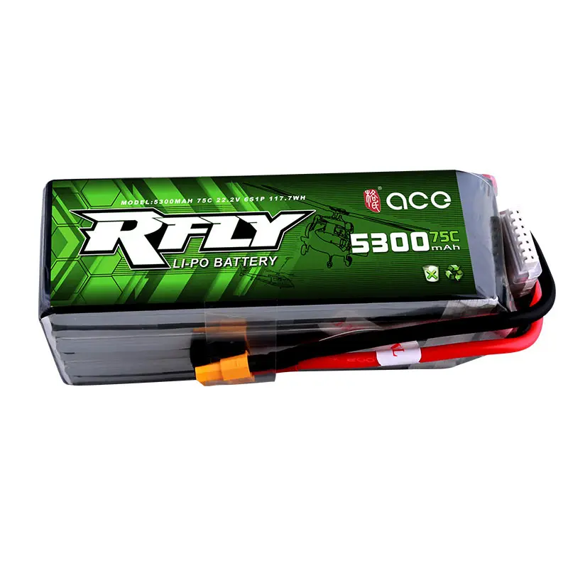 Литий-ионный аккумулятор Gens ace RFly 5300 мАч 6S 22 2 в 75C Max 150C с разъемом Dean T для Traxxas лодки