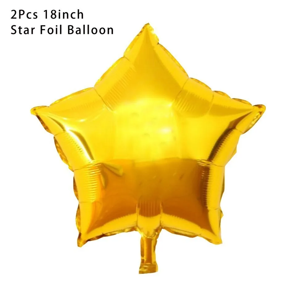 2pcs gold Космический набор, Вселенная Галактика, покрытые фольгой шары космонавты и ракеты, баннеры, воздушные шары на день рождения для мальчиков, детские игрушки, принадлежности для душа - Цвет: 2pcs gold