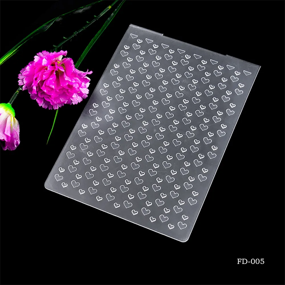 Diy режущие штампы в форме сердца пластиковая папка для скрапбукинга|folder embossing|folder