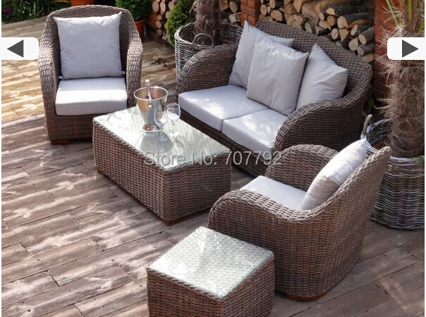 Лидер продаж 2017 новый дизайн уличный комплект диванов в винтажном стиле|outdoor sofa