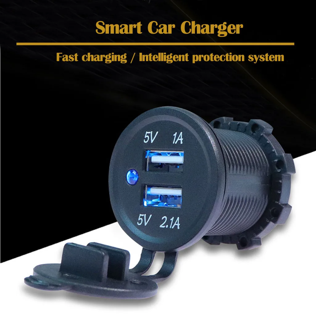 CARPRIE 2019 новый водонепроницаемый автомобильный мотоцикл 3.1A двойной USB разъем