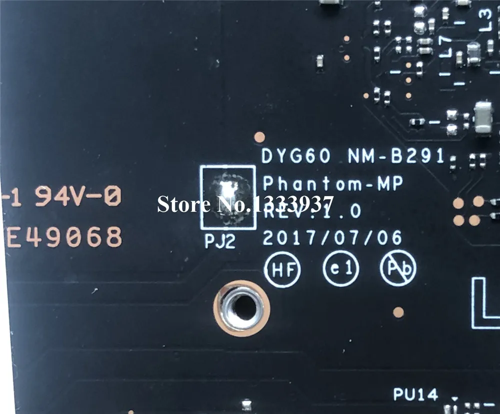 

FRU:5B20Q09639 MB FOR Lenovo YOGA 920-13IKB Laptop Motherboard CPU I7-8550U RAM 16G MAINBOARD