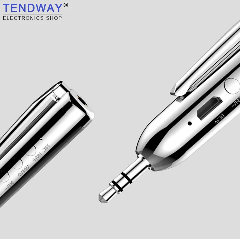 Tendway Bluetooth v4.2 ресивер Беспроводной AUX адаптер аудио музыки bluetoot ручка 3.5 мм Jack с