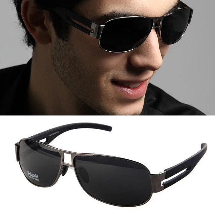 

Мужские поляризованные солнцезащитные очки из алюминиево-магниевого сплава, солнцезащитные очки для вождения, новинка 2019