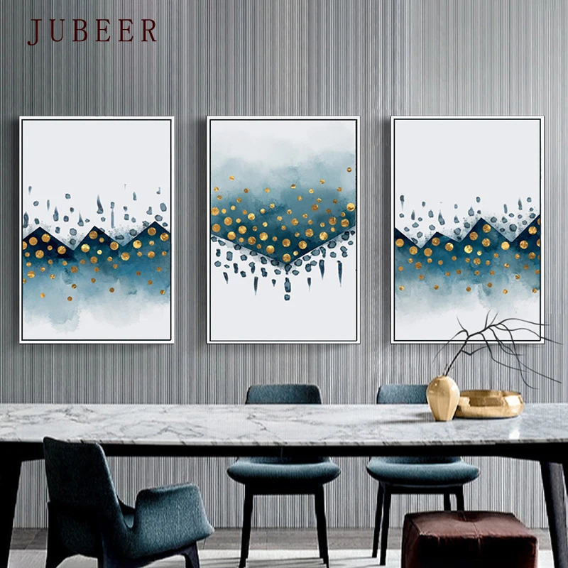 Скандинавский стиль абстрактный постер чернила геометрическая линия цветной