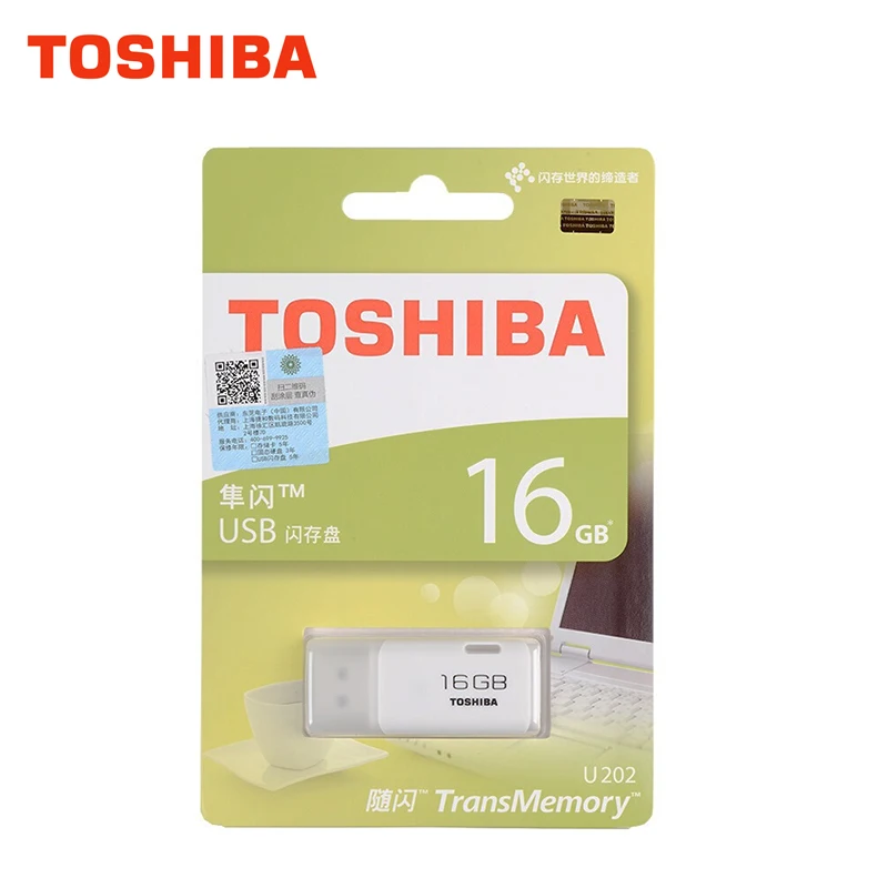 Toshiba USB флеш накопитель 2 0 U202 USB2.0 8 ГБ 16 32 usb флэш диск транспамять накопитель|toshiba