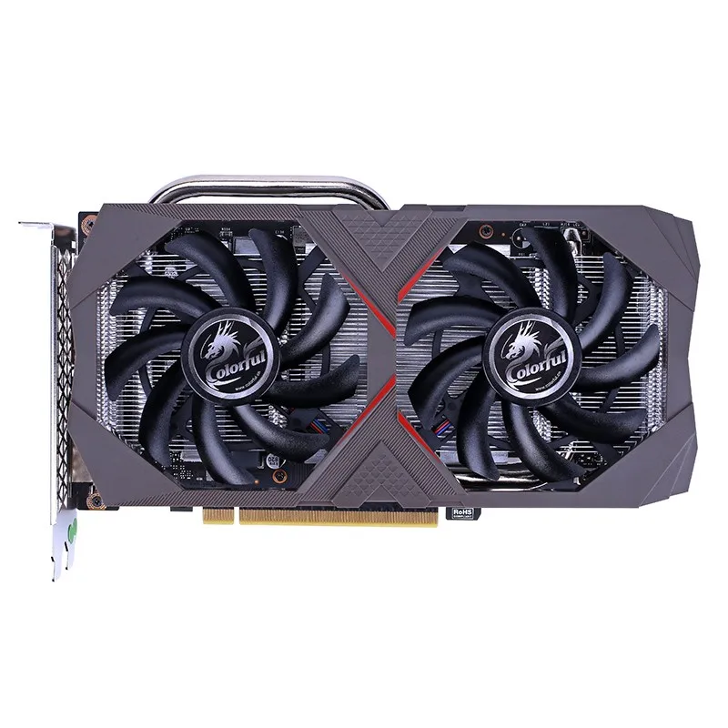 COLORFUL GeForce NVIDIA GTX1660Ti ES 6G Gaming Graphics Card 6GB GDDR6 192bit 1500-1770MHz DVI+HDMI+DP iGame Video for PC | Компьютеры и