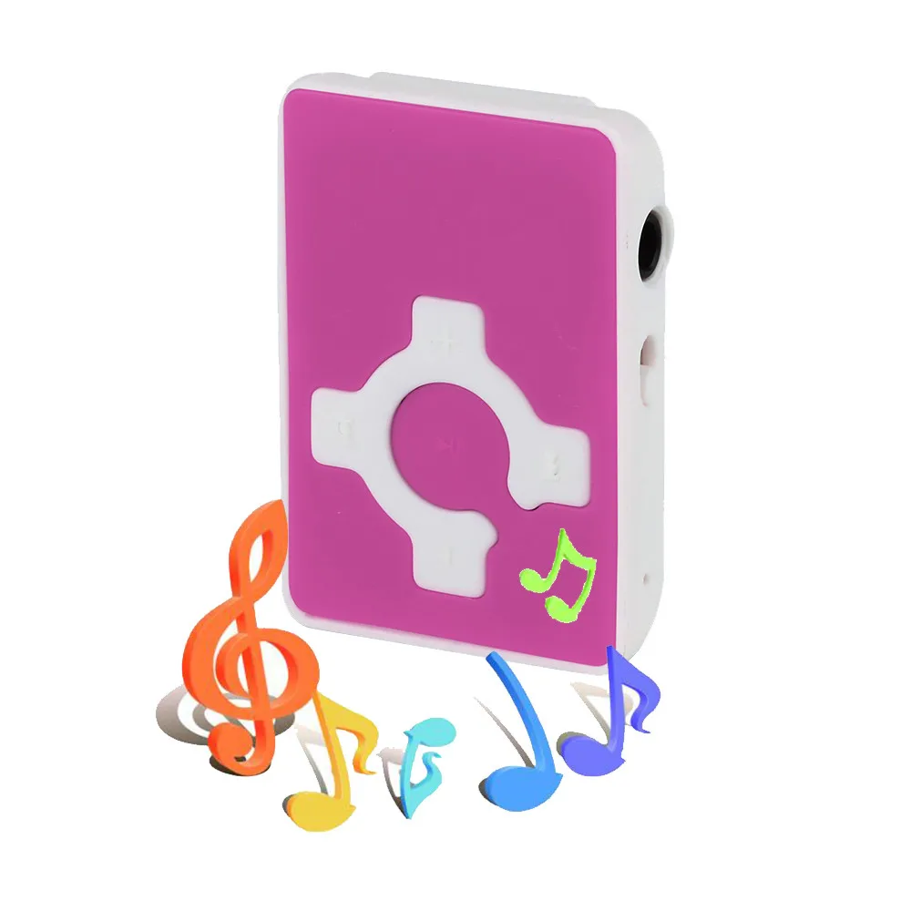 Горячий зажим USB мини Mp3 музыкальный медиаплеер Поддержка 32 ГБ Micro TF карта и гарнитура MP3 Музыка Медиа дети аудио музыкальный плеер