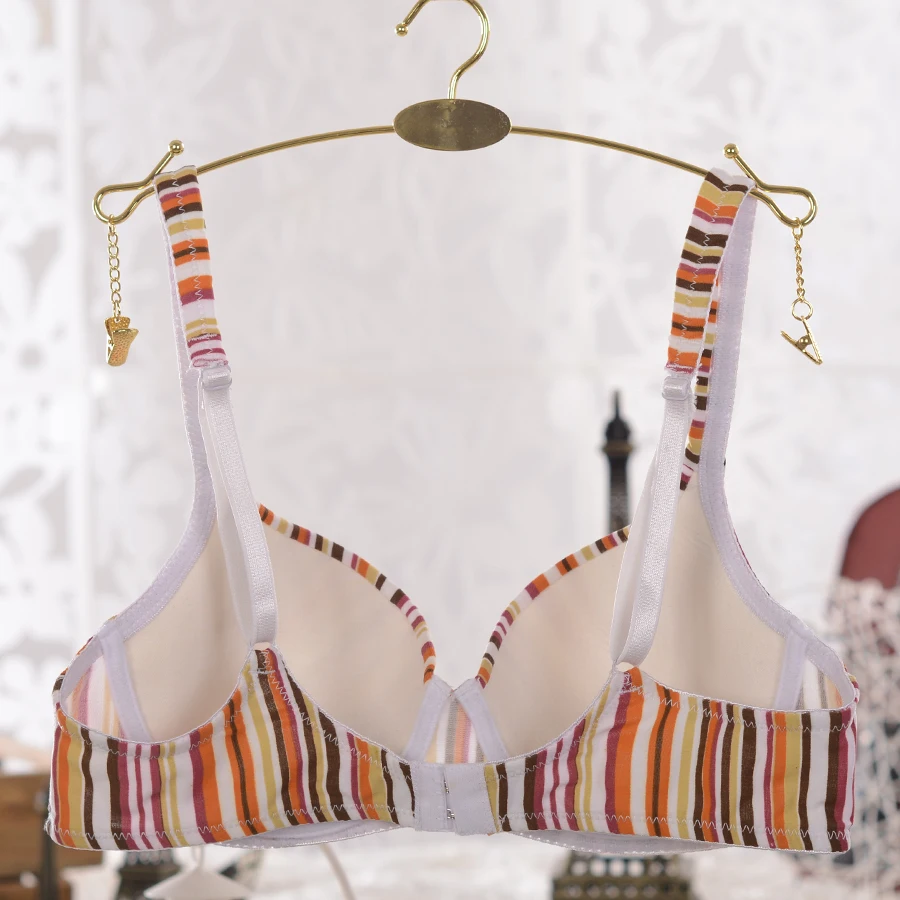 Латунная радужная полоса 3/4 формы тонкая чашка дамское нижнее белье | Женская