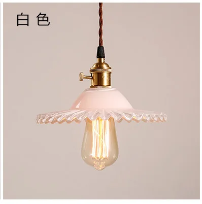 Винтажная Подвесная лампа в стиле лофт старинная стеклянная винтажная Эдисона