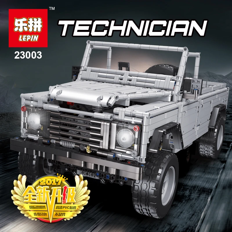 Technic 23003 3643 шт. Творческий MOC RC дикий внедорожников модели Legoe строительные блоки