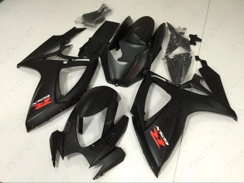 Обтекатель из АБС пластика GSX R 750 2006 2007 K6 матовый черный обтекатель GSXR750 кузов GSXR