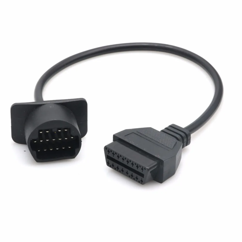 

Cable OBDII OBD2 Cable Diagnostic 17 Pin to 16 Pin Female Adapter Connector Cable For Mazda