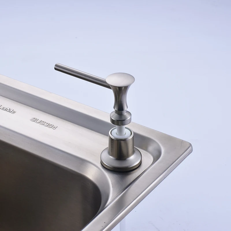 Бесплатная доставка оптом и в розницу латунный пластиковый кухонный диспенсер