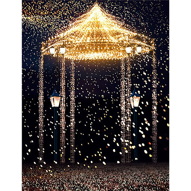 Allenjoy Свадебный красивый фон для фотостудии Фотография звёзды фейерверк замок