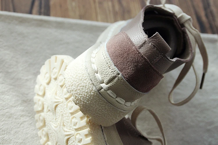 Careaymade-Japanese Literary Comfort Women's Shoes,New Korean Version Mori Handmade Genuine Leather Retro Women's Shoes