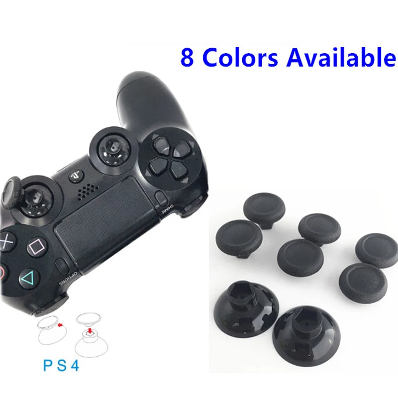 8 шт. съемные колпачки для джойстика Sony PS4 SLIM Pro|Запасные части| |