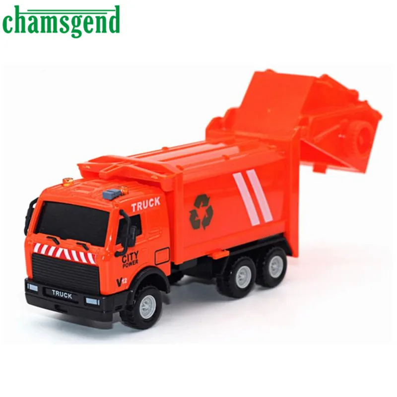 1:43 Racing bike Shop грузовик игрушечный автомобиль перевозчик мусора Nov30|garbage truck|toy car