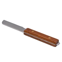 dental spatula gypsum wooden handle knife metal spatula plaster mixing knife plaster knives and plaster spatulas for dental lab