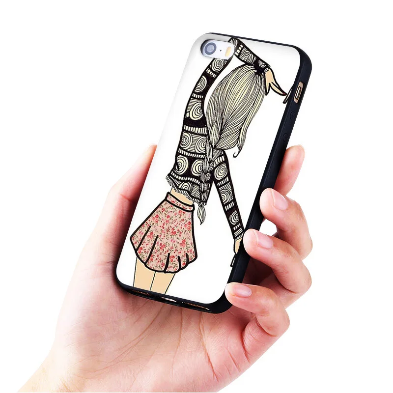 MaiYaCa уникальный роскошный мягкий силиконовый чехол для iPhone 5 5s SE 6plus 7 7plus 8 plus X|case for