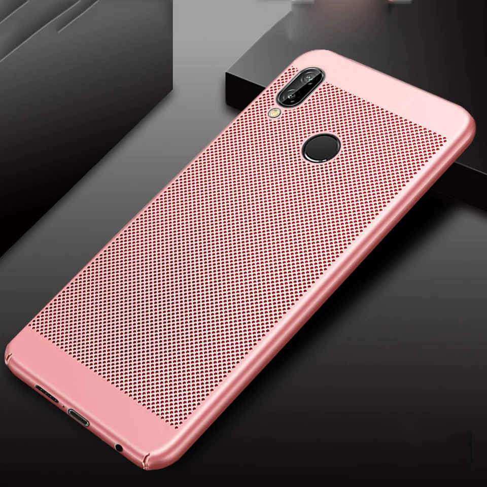 Сетка рассеивания тепла в Пластик чехол для huawei P20 Lite P10 P9 P8 Коврики размеры 9 и 10 Nova