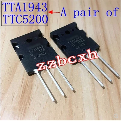 

New original 2pair TTA1943 TTC5200=4PCS TO-3P