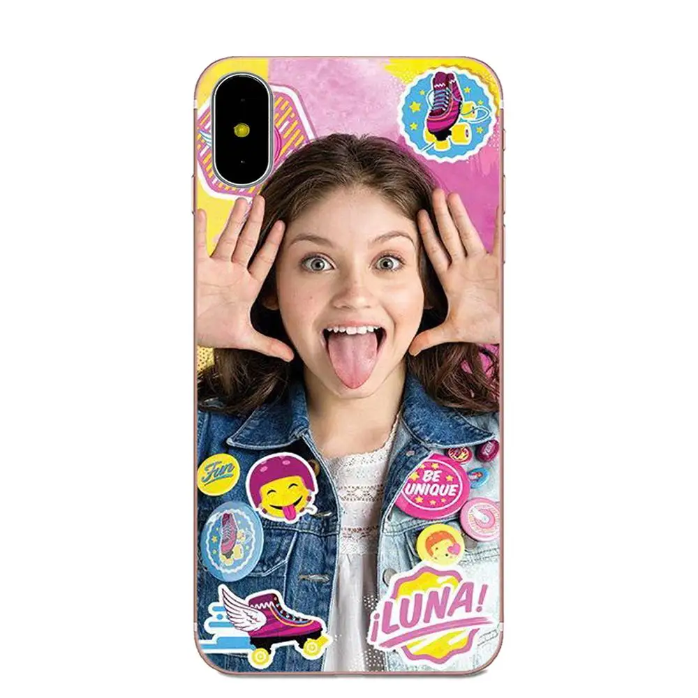 Soy Luna для Galaxy A3 A5 A7 On5 On7 2015 2016 2017 Grand Alpha G850 Core2 Prime S2 I9082 мягкие ТПУ чехлы