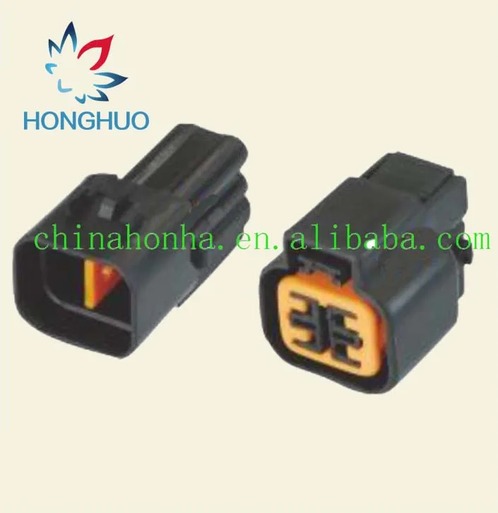Бесплатная доставка 10 компл./kum PB621-04020 PB625-04027 4 Pin/Way гнездовой разъем штекер для датчика кислорода для Mitsubishi
