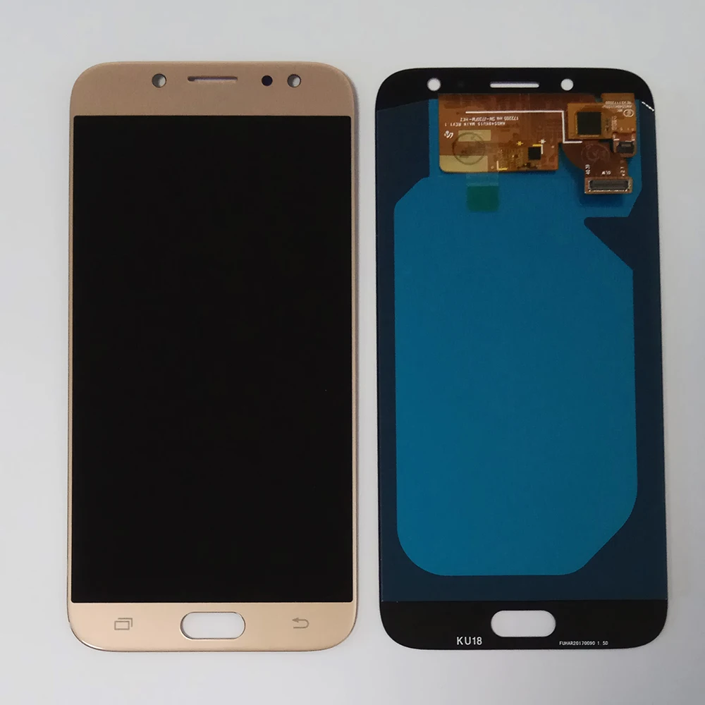 Супер Amoled LCD для Samsung Galaxy J7 Pro 2017 J730 J730F ЖК дисплей сенсорный экран панель