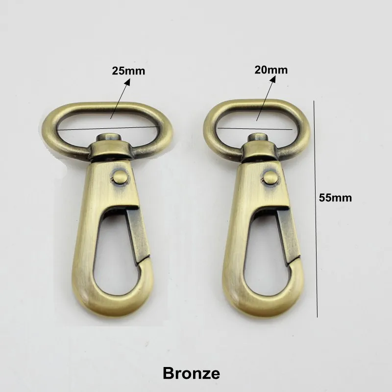 50 шт. 4 цвета 20 мм 25 мм|hardware accessories|trigger snapswivel clasp hooks |