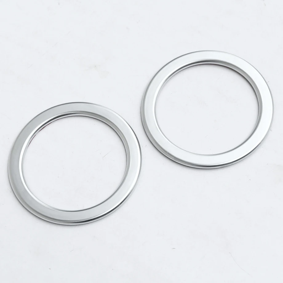 

2pcs Chrome Accessory Dashboard Air Outlet Cover Trim For Mercedes Benz E Class W212 E200 E260 ,Car Styling