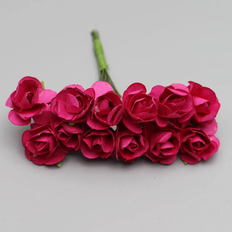 Искусственная гирлянда сделай сам из розового материала 12 шт./Лот цветочные